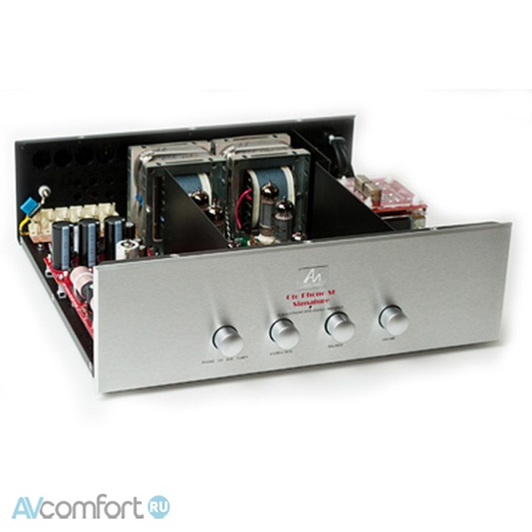 Audio Note OTO Phono SE Silver Signature Black