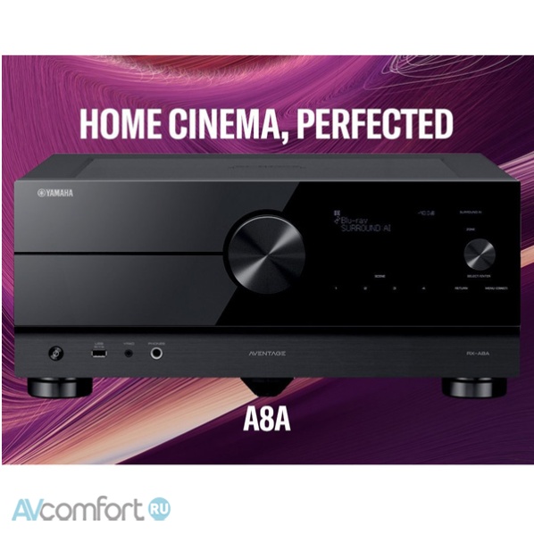 Yamaha RX-A8A Black