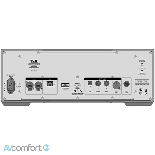 T+A PDT 3100 HV Silver