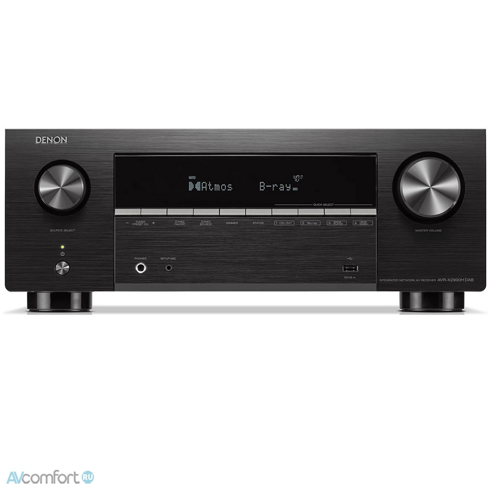 AVComfort, Denon AVR-X2900H Black