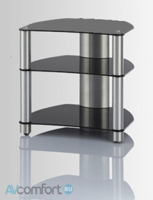 AVComfort, ULTIMATE RACK-500B black alu