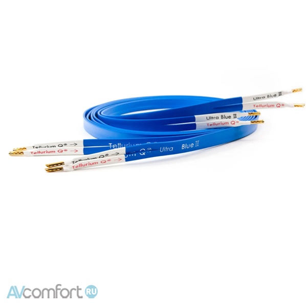 AVComfort, Tellurium Q Ultra Blue II Speaker Cable Banana 2.0 м