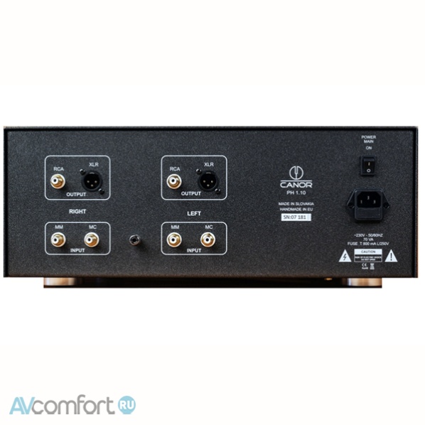 Canor Audio PH 1.10 Black
