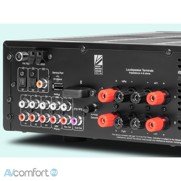 Cambridge Audio AXR100 Stereo Receiver Grey
