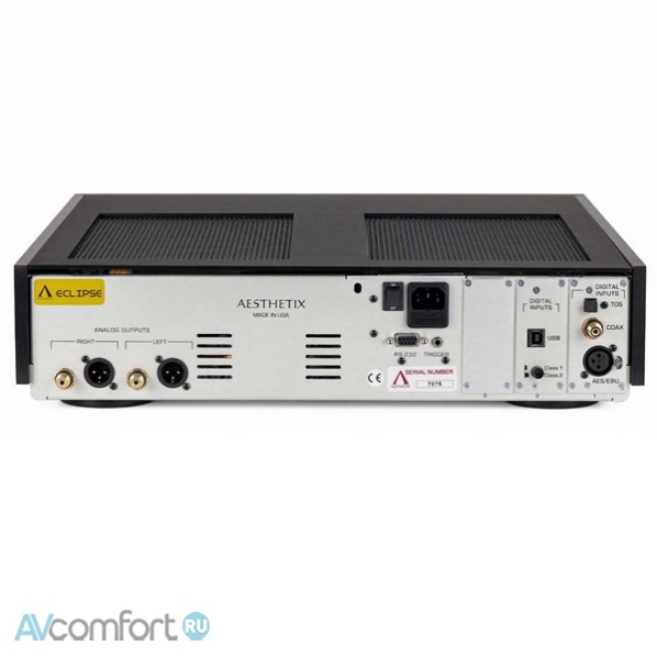 Aesthetix Romulus CD Player / USB DAC Signature MK II Black