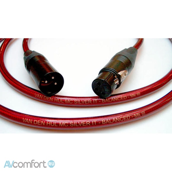 AVComfort, VAN DEN HUL MC - Silver IT MKIII Balanced XLR 1,0 м