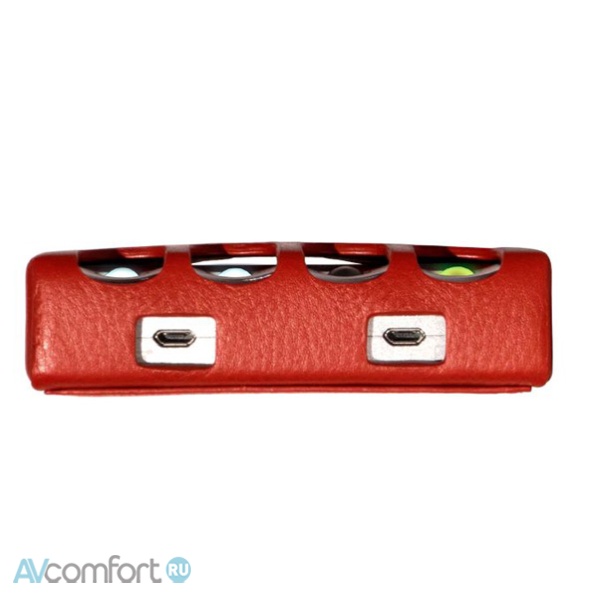 CHORD ELECTRONICS Чехол Leather Hugo 2 Case Red