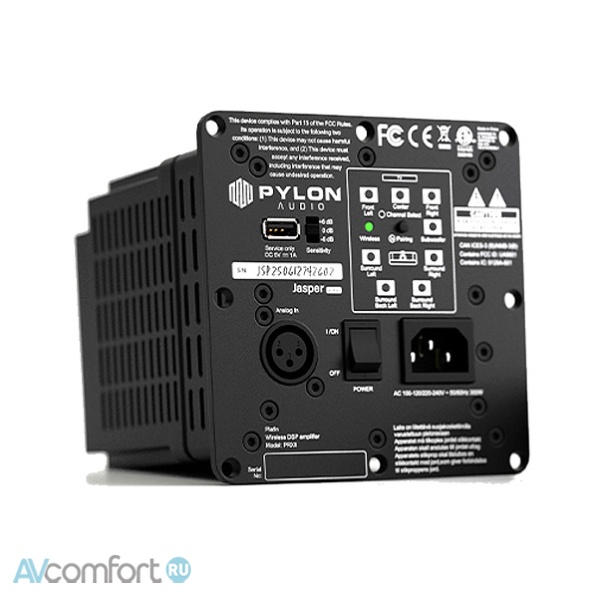 Pylon Audio Jasper Monitor Active Black