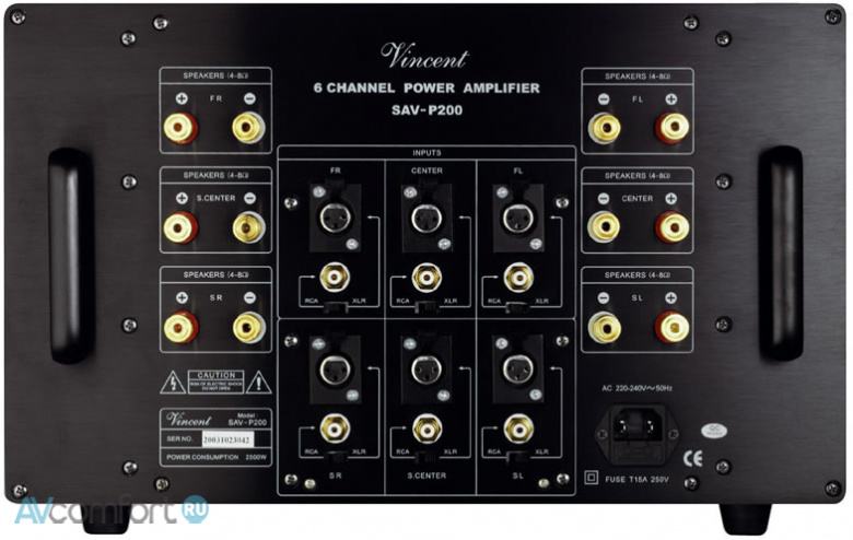 Vincent SAV-P200 Black