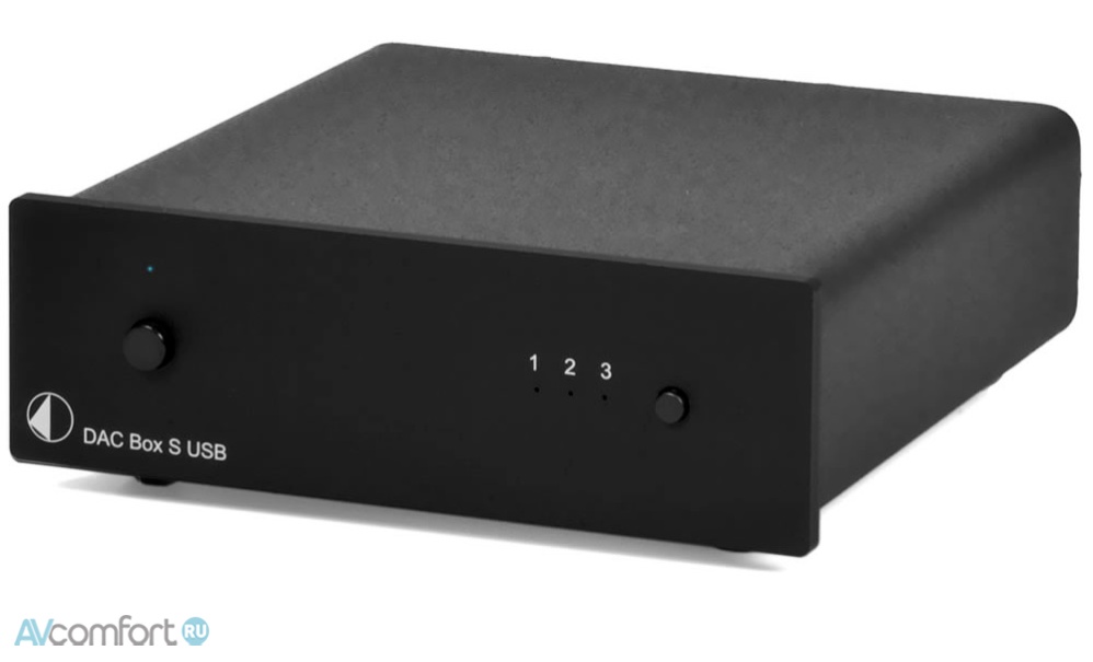 AVComfort, PRO-JECT DAC Box S USB Black