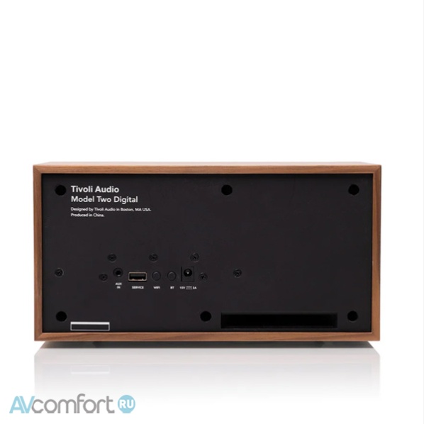 Tivoli Audio Model Two Digital Walnut/Gold Tivoli Audio Model Two Digital Walnut/Gold