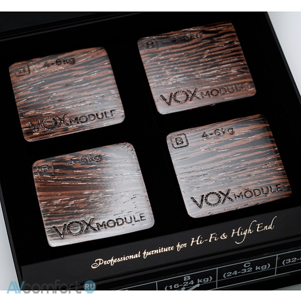 Voxmodule Демпфер квадратный Wenge (4 шт)