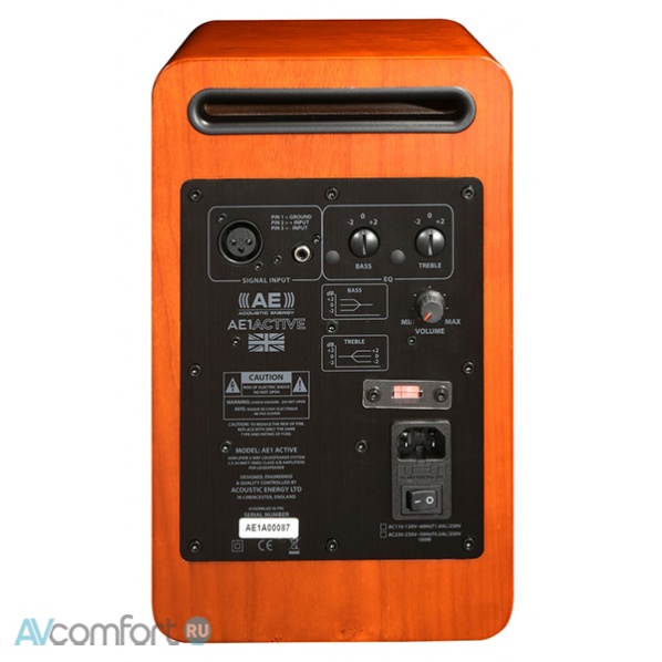 Acoustic Energy AE1 Active Gloss Walnut