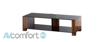 AVComfort, ULTIMATE WD-2/B desktop silver alu/oak