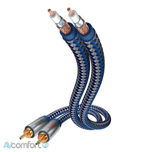 AVComfort, Inakustik Premium Audio Cable RCA 0,75 m