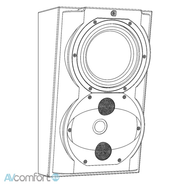 Perlisten Audio R4s White High Gloss