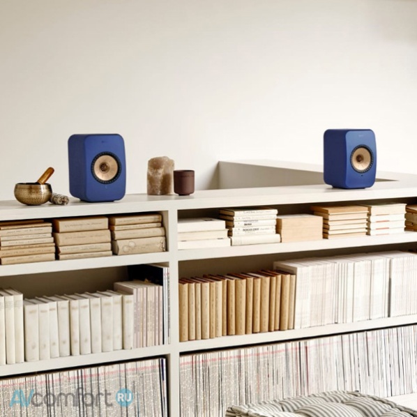 KEF LSXII Cobalt Blue