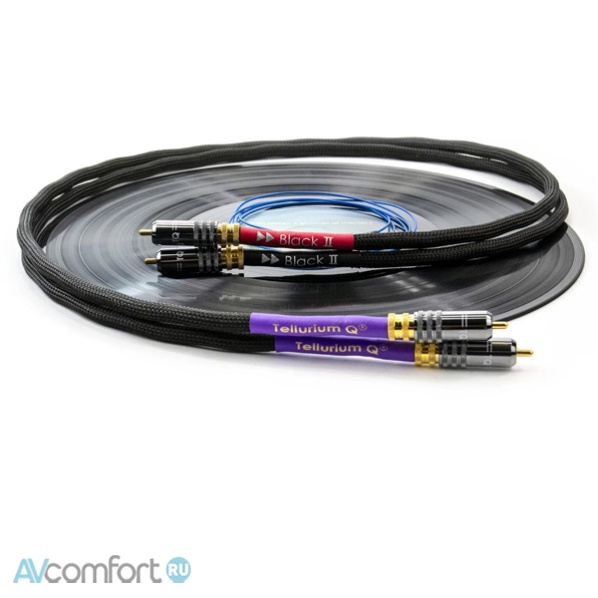 Tellurium Q Black II Phono RCA 1.0 м