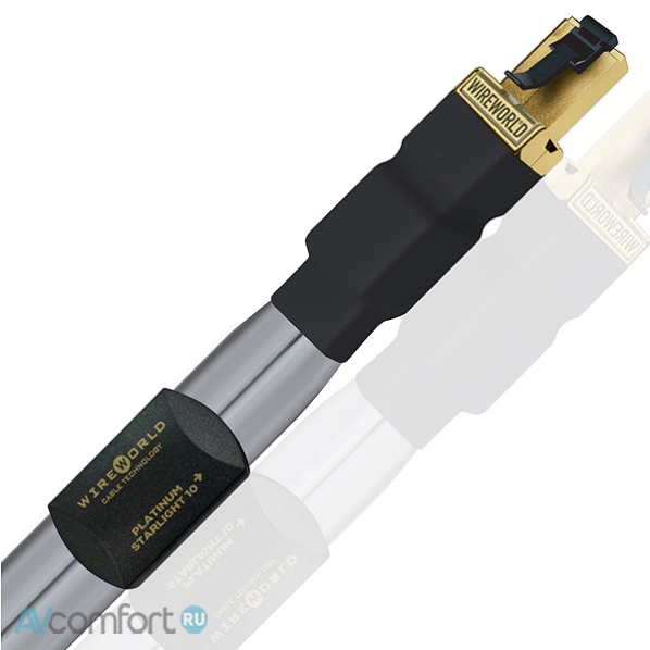 AVComfort, Wireworld Platinum Starlight 10 Twinax Ethernet CAT 8 RJ45 1.0 m