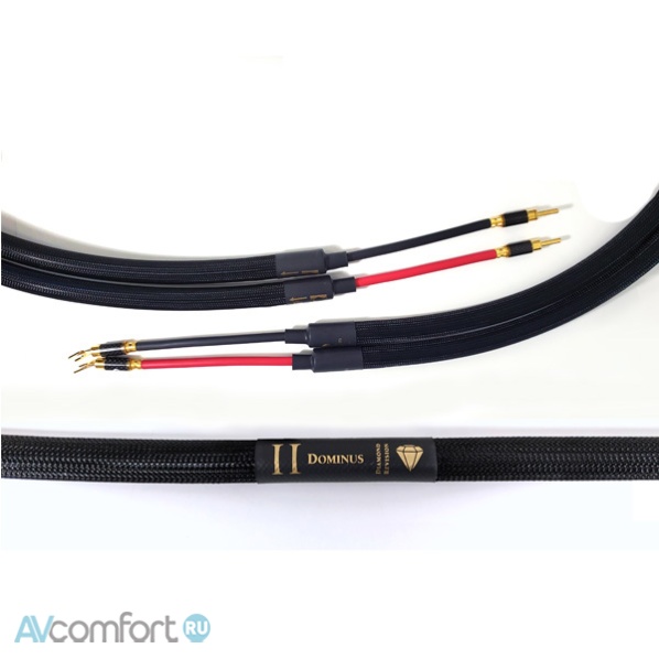 AVComfort, Purist Audio Design Dominus Speaker Diamond Revision (banana) 2,0 m