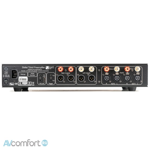 Ps Audio Stellar Gold Preamplifier Black