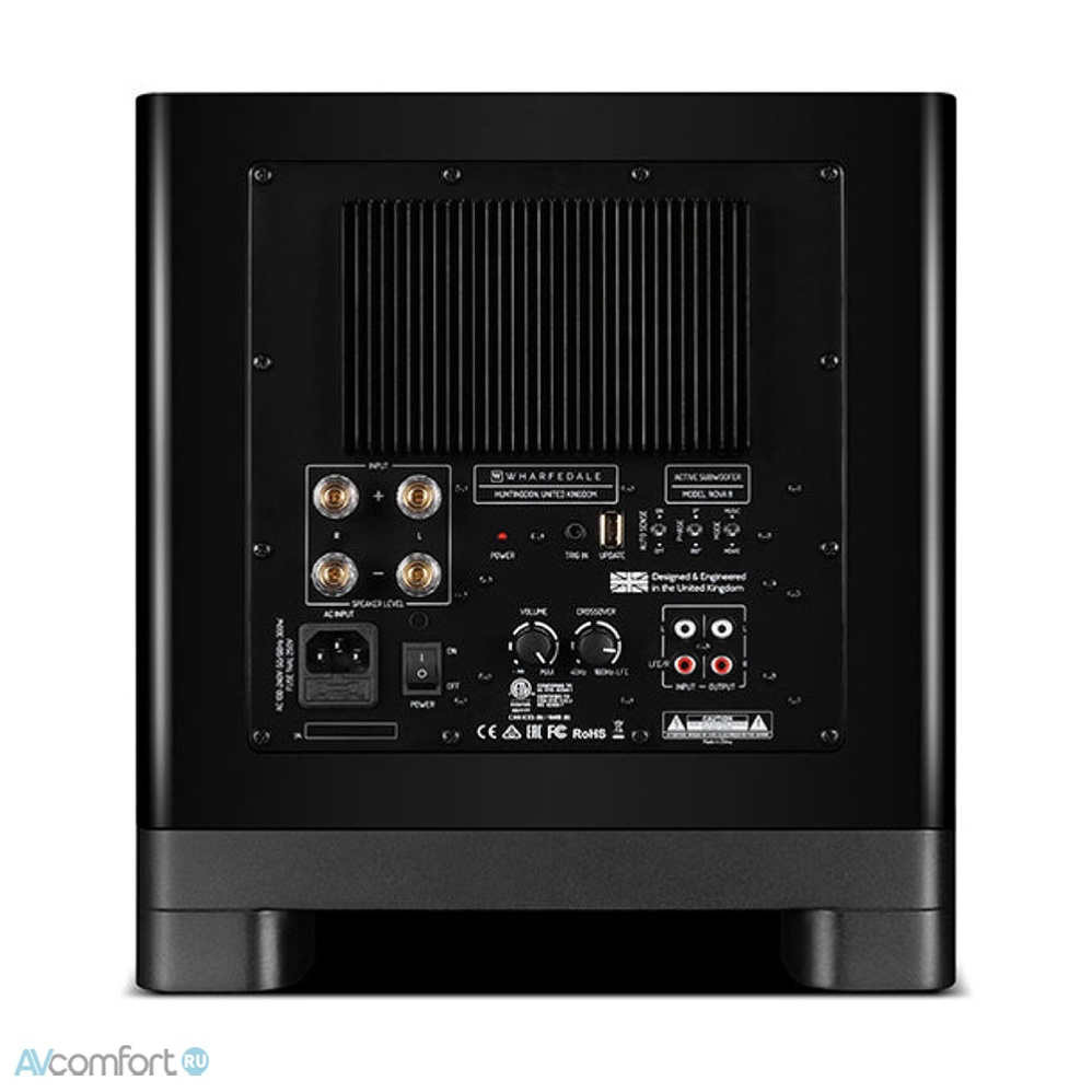 Wharfedale Nova 8 Matte Black