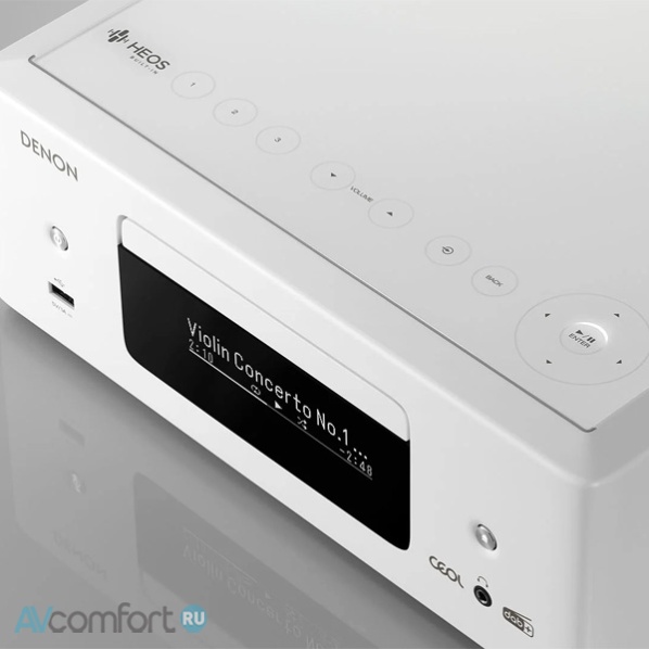 DENON RCD N12DAB White