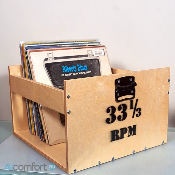 Voxmodule Vinyl Stand - 03 Walnut