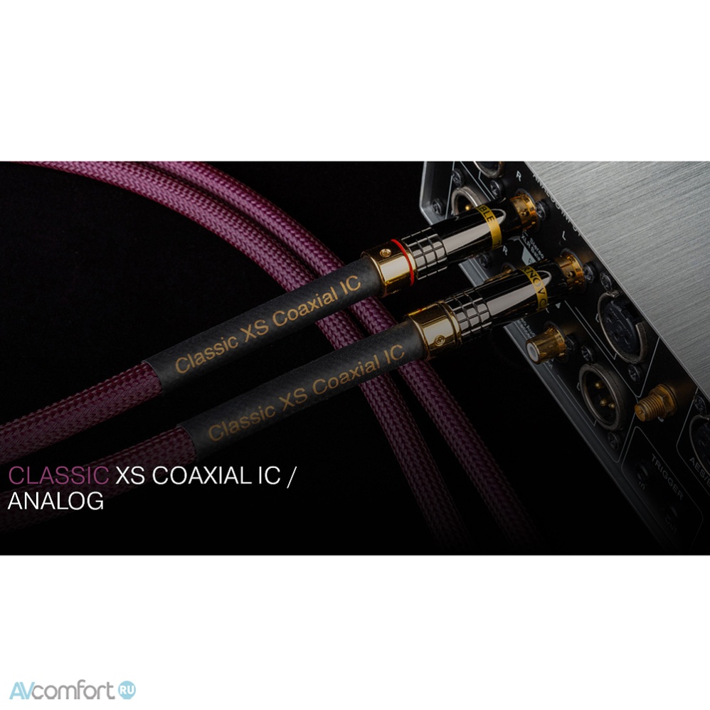 Tchernov Cable Classic XS Coaxial IC / Analog RCA 5 m Tchernov Cable Classic XS Coaxial IC / Analog RCA 5 m