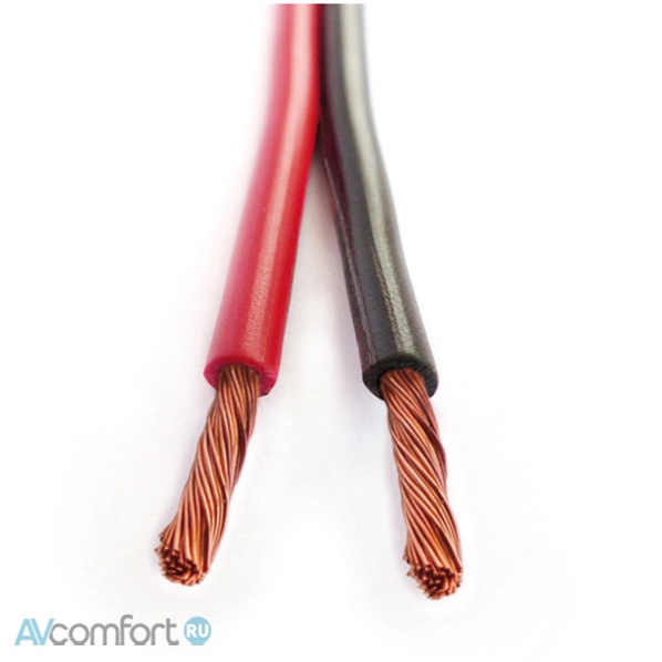 AVComfort, Dynavox Cable 2x2.5mm2 bulk 50m black/red (207667)