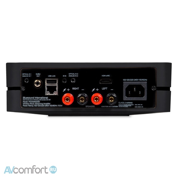 BLUESOUND PowerNode N330 Black