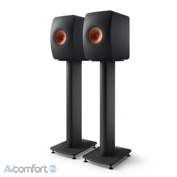 KEF S2 Floor Stand Carbon Black