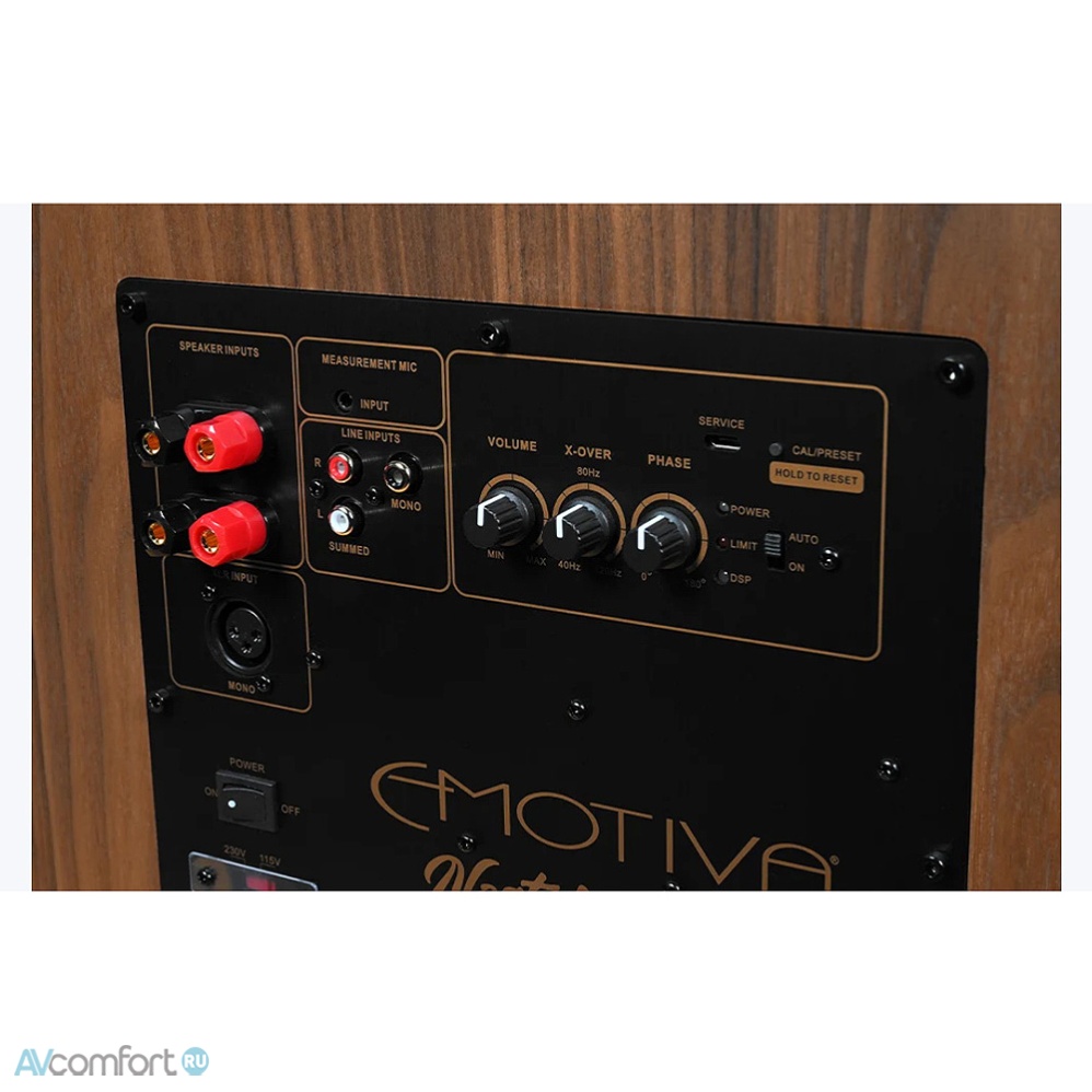 Emotiva Nostala FT12 Walnut