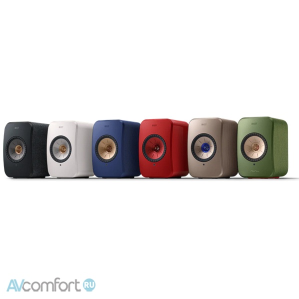 KEF LSXII Lava Red