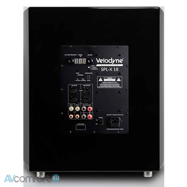 Velodyne SPL-X18 Black