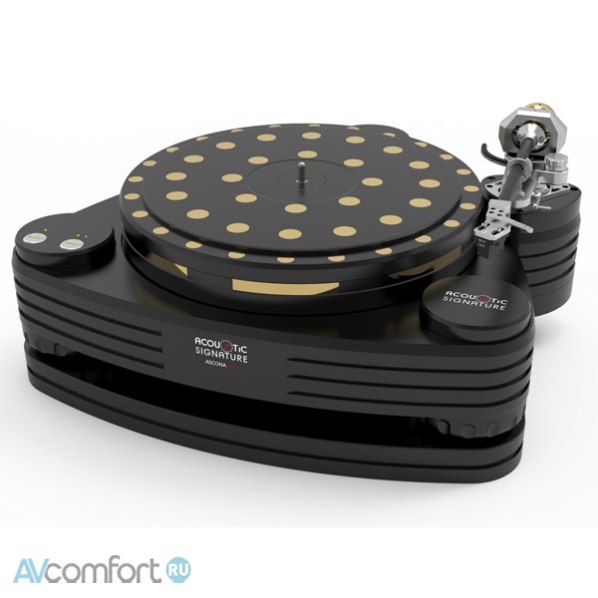 AVComfort, Acoustic Signature Ascona Neo SME Silencer Chrome Plated Black