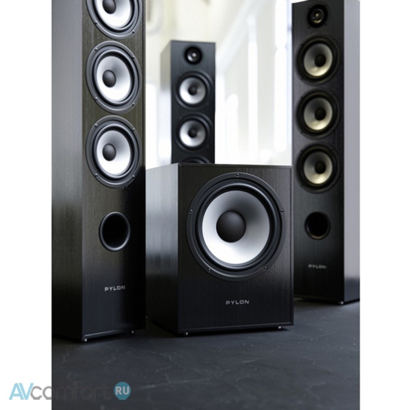 Pylon Audio Pearl SUB Black