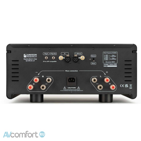 Unison Research Unico DM v2 Midnight Black