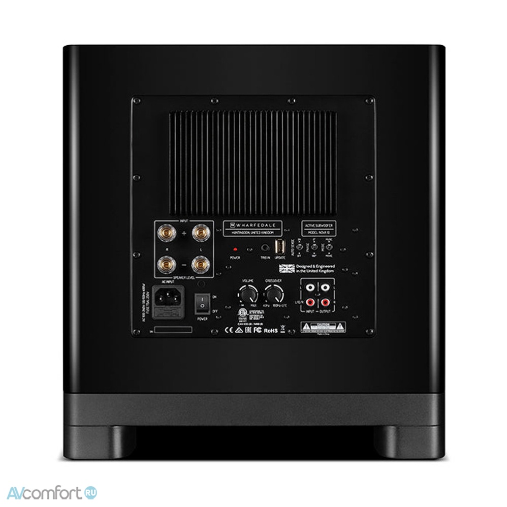 Wharfedale Nova 10 Matte Black