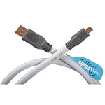 SUPRA USB 2.0 A-mini B BLUE 1M