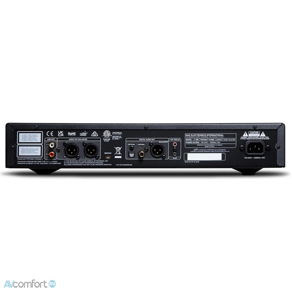NAD C589 Black