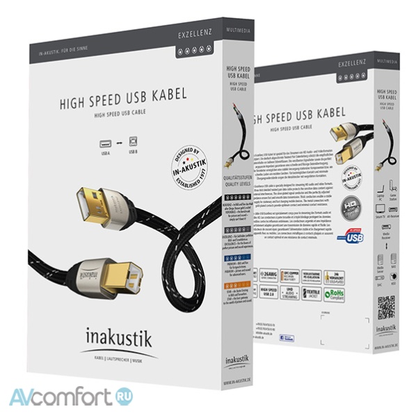 Inakustik Excellence High Speed USB 2.0 1,5 m