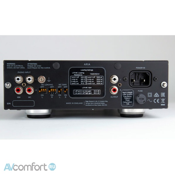 Rega Fono Aria MK3 MM/MC Black