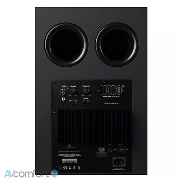 HECO Aurora XT Sub 30A Black