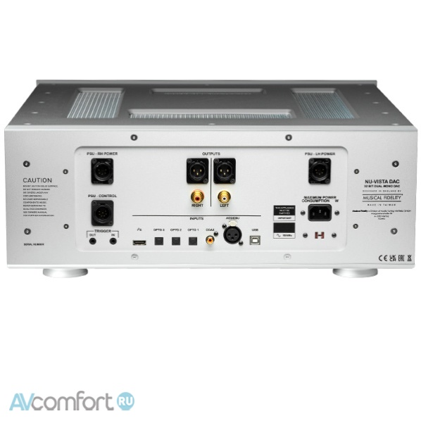 MUSICAL FIDELITY NU-Vista DAC Silver