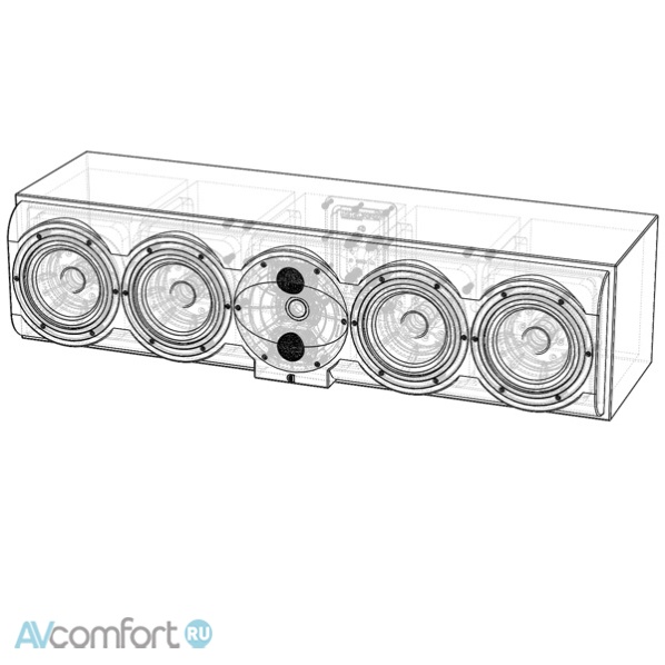 Perlisten Audio S7с White High Gloss