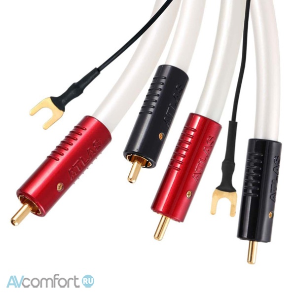 AVComfort, Atlas Cables Equator Achromatic Turntable RCA 3,0 m