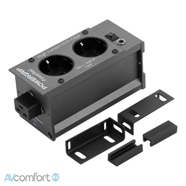 Powergrip PowerRail 16А Black