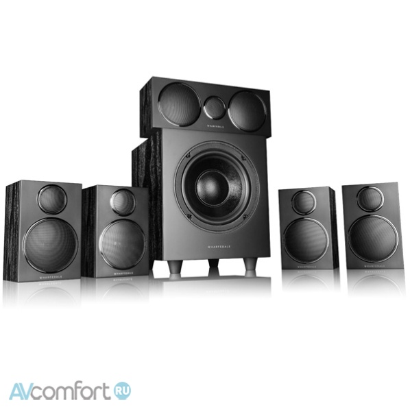 AVComfort, Wharfedale DX-3 5.1 HCP System Black Oak