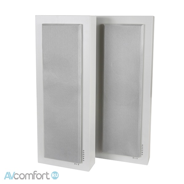 AVComfort, DLS Flatbox Slim Large V2 (pair) White